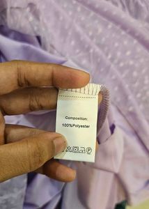 Lavender Mesh Midi Dress