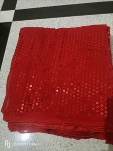 Georgette Squence Embroidered Saree Bollywood