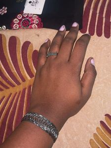 Jewelry Set: Necklace, Ring, and Bangle