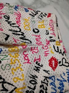 Funky Graphic Print Leggings