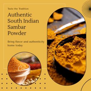 Authentic Sambar Powder Home Made 100g