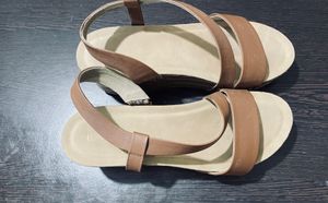 Luna Blu Brown Wedge Heels from Westside