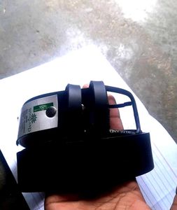 Black Leather Belt