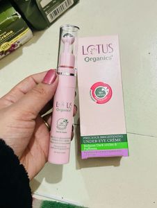 Lotus Organics dark circles Under Eye Creme