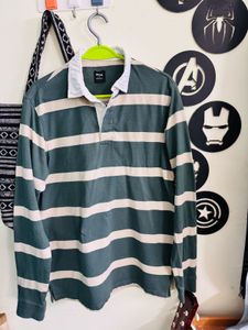 Striped Rugby Shirt - Long Sleeve