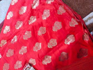 Red Lahanga Choli