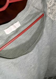 Casual Light Grey Top