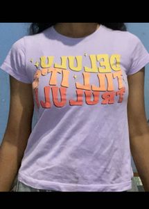 Lilac Graphic Tee