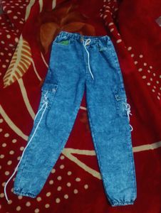 Dark Blue Coloured Joggers