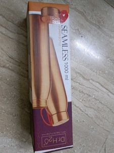 Copper Water Bottle (1lit)