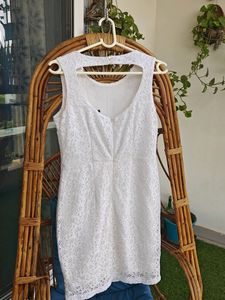 Van Heusen White Party Dress