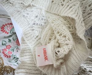 Cream Knit Cardigan