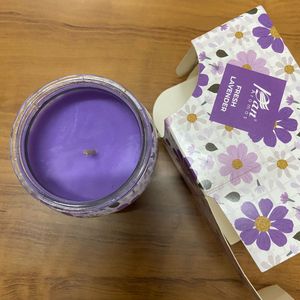 Lavender scented Candle