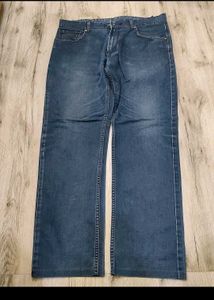 sc6709 Stylish Blue Denim Jeans size  34
