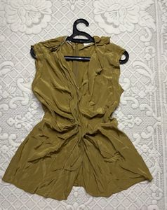 Olive Green Top
