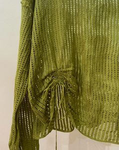 Loose Knitted Top With Holes !!