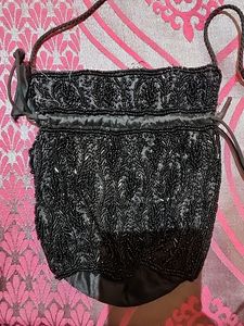 Black bead sling♠️