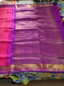 Pink &amp; Purple Saree