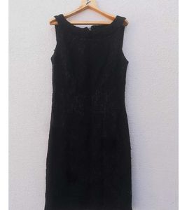 Pretty Black Lace Bodycon Dress