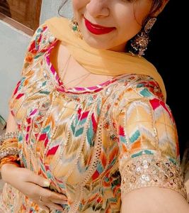 Patiala Multicolour Suit