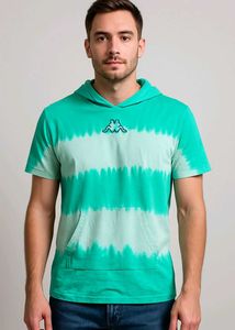 Kappa Tie Dye Hoodie Tee