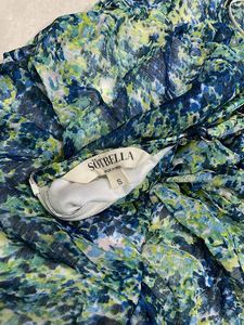 Green Floral Dress