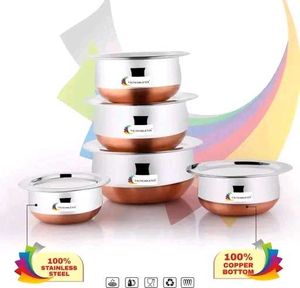 Copper handi Set with Lid❤️