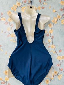 Blue Striped Bodysuit