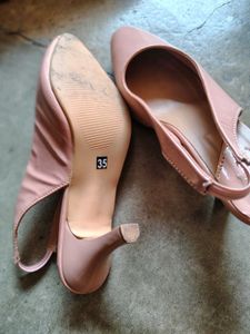 Pink Slingback Heels