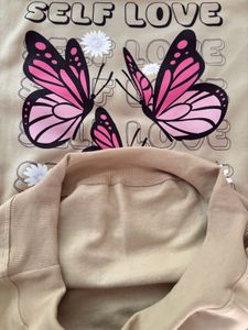 Self love Printed Hoodie