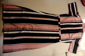 Striped Shirt Dress