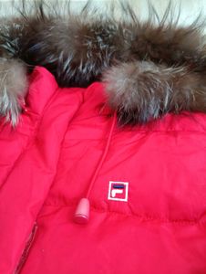 FILA Red Padded Winter Jacket