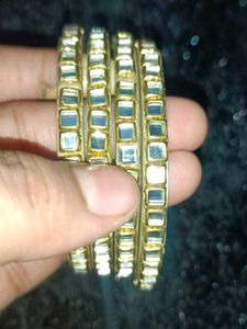Golden Bangle Set