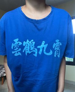 Pink &amp; Blue oversize T-Shirt