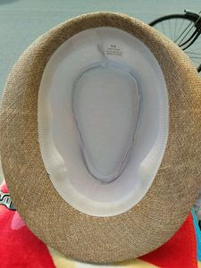 Tan Fedora with Black Band