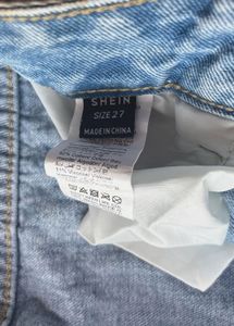 Ripped Denim Baggy Jeans