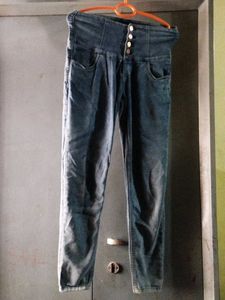 High Waist Denim Jeans
