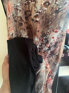 multi color floral dress