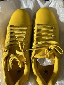 Yellow Casual Shoes