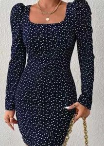 Polka Dot Mini Dress