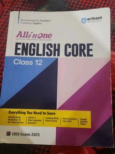 12th CbEnglish Core Arihant, Economics Sandeep Gar