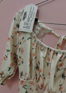 Floral Print Mini Dress