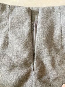 Grey Mini Skirt