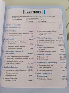 CBSE Pw By Ritik Sir Question Bank 10th Maths🧿❤️