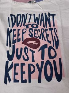 NEWME TAYLOR LYRICS TSHIRT