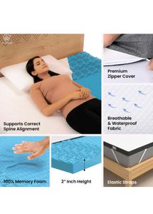 3-Zone Gel Memory Foam Mattress