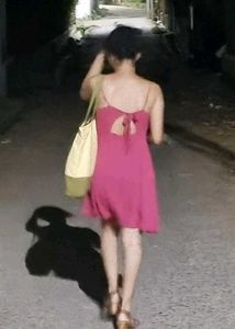 backless red Casual Dress