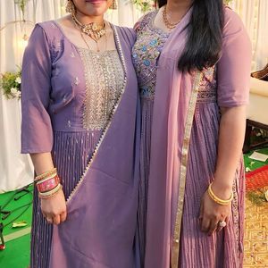 Embroidered Anarkali Dress (Nayara Cut)