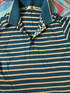 Burberry Striped Polo Shirt