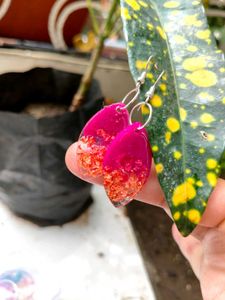Resin Earrings 💜